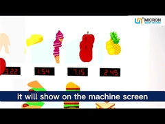 110V স্মার্ট ফ্রিজ ভেন্ডিং মেশিন ফ্রোজেন ফুড গ্র্যাব এন গো ফ্রিজ