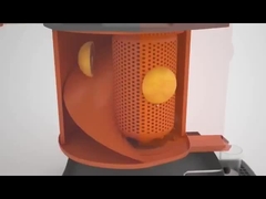 শপিং মলের জন্য কার্ড রিডার এবং টাচ স্ক্রিন সহ নতুনভাবে তৈরি কমলার রস ভেন্ডিং মেশিন