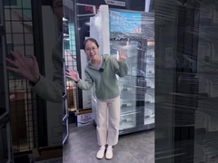 নতুন ডিজাইনের তাজা ফুল ভেন্ডিং মেশিন