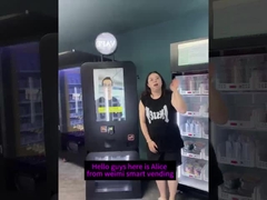 32-ইঞ্চি টাচস্ক্রিন লাইটবক্স প্রচার আইডি যাচাইকারী ভেন্ডিং মেশিন ভ্যাপ নিক ই-সিগ এর জন্য