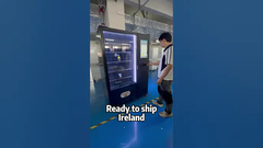 পাশে লকার সহ ভেন্ডিং মেশিন, লকার যোগ করলে আরও বড় পণ্য বিক্রির সম্ভাবনা তৈরি হয়।