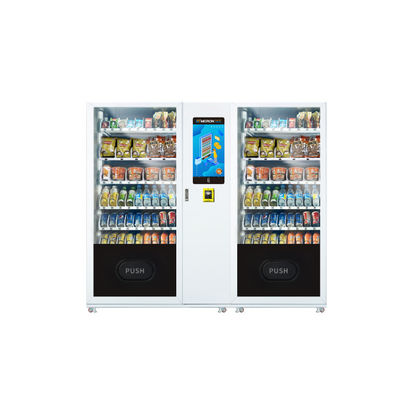 22 ইঞ্চি টাচ স্ক্রিন কম্বো স্ন্যাকস ফুড বড় ক্ষমতা ভেন্ডিং মেশিন নগদহীন পেমেন্ট