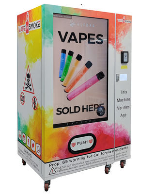 55 ইঞ্চি টাচ স্ক্রিন ভেন্ডিং মেশিন সুগন্ধি এবং বিলাসবহুল ব্র্যান্ডিং পণ্য বিক্রি করতে