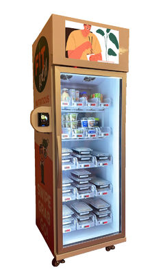 ফল ডিম স্ন্যাক পানীয় ওয়াইনের জন্য গ্র্যাব এন গো ভেন্ডিং মেশিন 1202 ক্যাপাসিটি