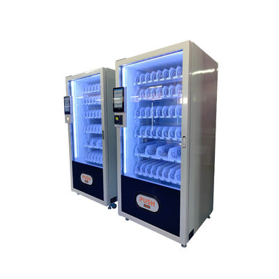 ছোট ভেন্ডিং মেশিন যাতে ১০ ইঞ্চি টাচ স্ক্রিন এবং টেম্পারড গ্লাস আছে