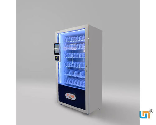 10 ইঞ্চি টাচ স্ক্রিন এবং কুলিং সিস্টেমের সাথে কাস্টমাইজযোগ্য স্ন্যাক ফুড ভেন্ডিং মেশিন