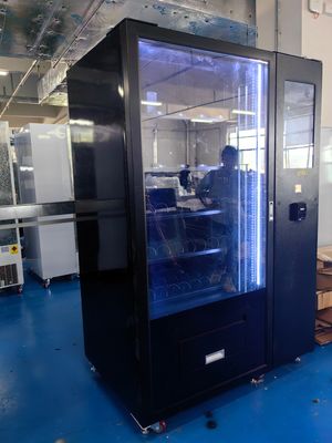 21.5 ইঞ্চি টাচ স্ক্রিন এবং 300 কেজি ধারণক্ষমতা সহ স্ব-পরিষেবা ভেন্ডিং মেশিন