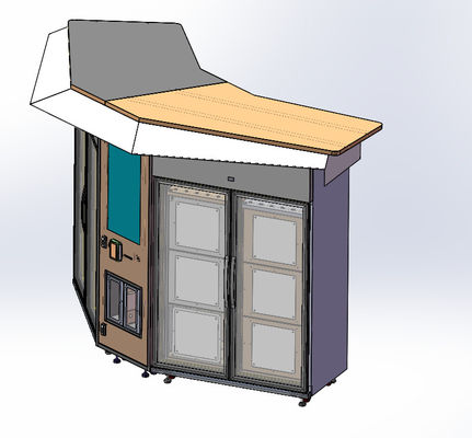 কাস্টমাইজযোগ্য লকার ফুল ভেন্ডিং মেশিন উচ্চ মান