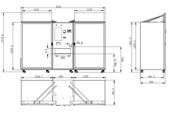 সুবিধাজনক বয়স যাচাইকরণ এবং ই-ওয়ালেট পেমেন্ট সহ ভেন্ডিং মেশিন