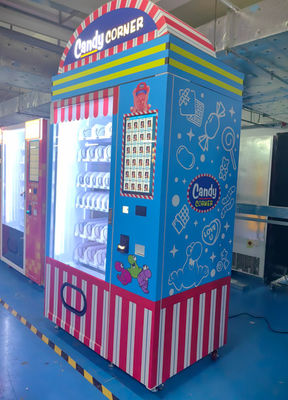 কাস্টমাইজযোগ্য ডিজাইন W1260mm*D830mm*H1940mm স্মার্ট ভেন্ডিং মেশিন আপনার স্টাইল এবং স্পেসিফিকেশনের জন্য