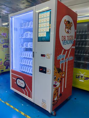 চালকবিহীন খুচরা সুবিধাজনক দোকান স্ন্যাক ফুড ভেন্ডিং মেশিন স্মার্ট প্রচার ব্যবস্থা সহ