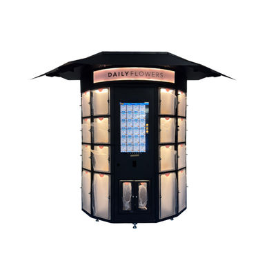 ফ্রেশ ফ্লাওয়ার ভেন্ডিং আউটডোর স্মার্ট ফ্লাওয়ার ডিসপেনসারের জন্য মাইক্রোন কাস্টমাইজড লকার কম্পার্টমেন্ট