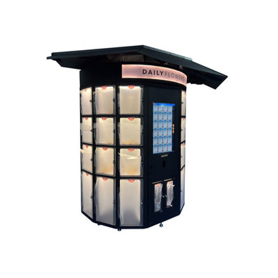 আবহাওয়া-প্রতিরোধী ডিজাইনযুক্ত লকার ভেন্ডিং মেশিন, ৮২০W পাওয়ার এবং রেটেড ভোল্টেজ সহ