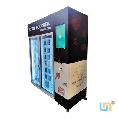 21.5 ইঞ্চি টাচ স্ক্রিন লকার ভেন্ডিং মেশিন ধাতব ফ্রেম কাস্টমাইজযোগ্য স্টিকার সহ