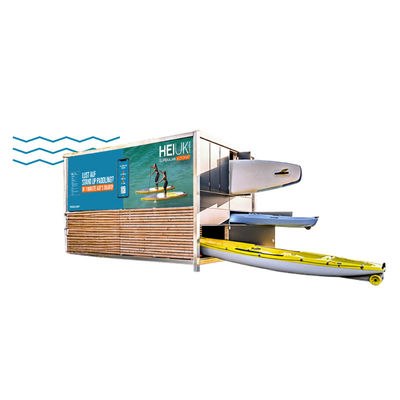 বহিরঙ্গন ভাড়ার জন্য স্বয়ংক্রিয় এসইউপি কায়াক ভেন্ডিং মেশিন