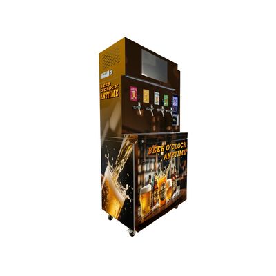 সেলফ সার্ভিস ভেন্ডিং মেশিন W97*D66*H205 Cm ইন্টারনেট 4G সিম কার্ড/LAN দিয়ে আপনার ব্যবসায়ের বিপ্লব ঘটাবেন