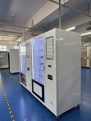 350-600 ক্যাপাসিটি এবং লিফট ফিচার সহ সুবিধাজনক ফ্রিজ ফুড ভেন্ডিং মেশিন W166*D71*H217 সেমি পরিমাপ