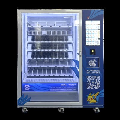 মনস্টার কালেকশন ভেন্ডিং মেশিন একক কার্ড বুস্টার প্যাক সিল করা বুস্টার বক্সের জন্য কাস্টমাইজযোগ্য