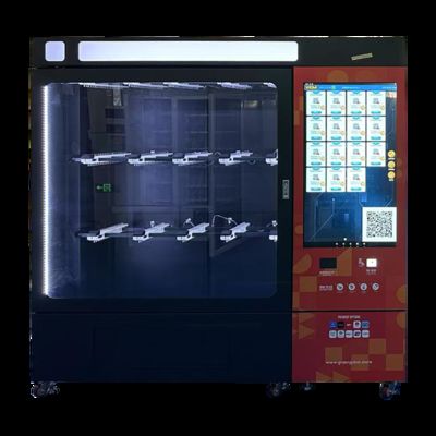 স্বয়ংক্রিয় পোশাক ভেন্ডিং মেশিন মোজা টি-শার্ট জিন্স এবং জুতা 24/7 বিক্রি করে