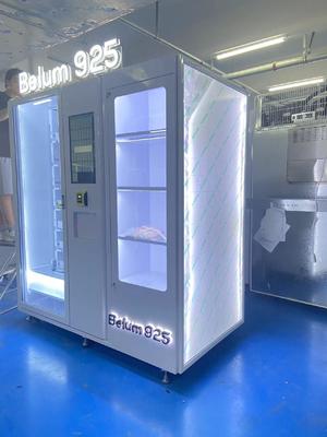 একাধিক পেমেন্ট অপশন সহ স্মার্ট জুয়েলারী ভেন্ডিং মেশিন ডাবল গ্লাসযুক্ত সুরক্ষিত দরজা এবং স্বয়ংক্রিয় লিফট সিস্টেম