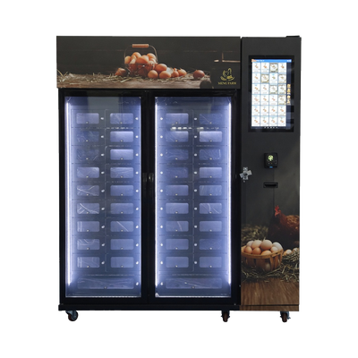 Smart Locker Vending Machine for Agricultural Products with Dual Temperature Storage