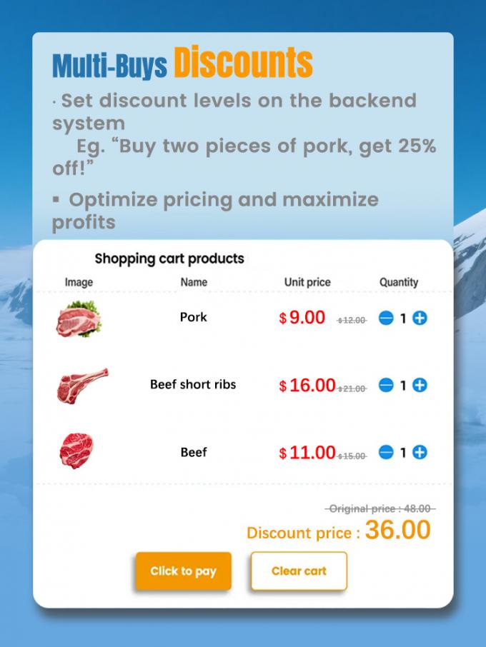 Frozen Locker Vending Machine With Efficient R290 Refrigerant -22℃~20℃ For Selling Frozen Meats And Seafood